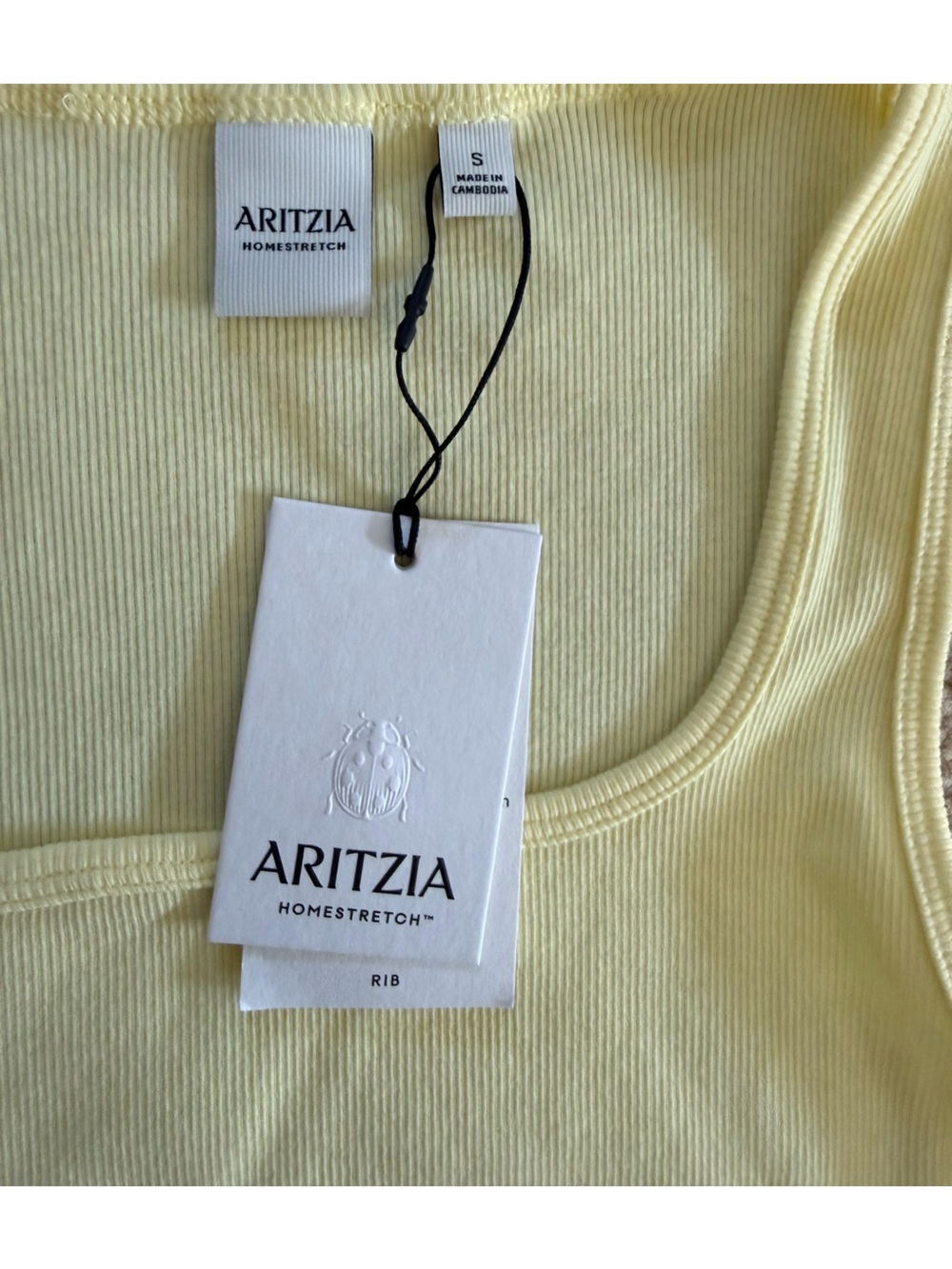 Aritzia Homestretch Rib Frequency Tank - Picture 6 of 6
